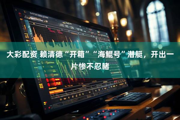 大彩配资 赖清德“开箱”“海鲲号”潜艇，开出一片惨不忍睹